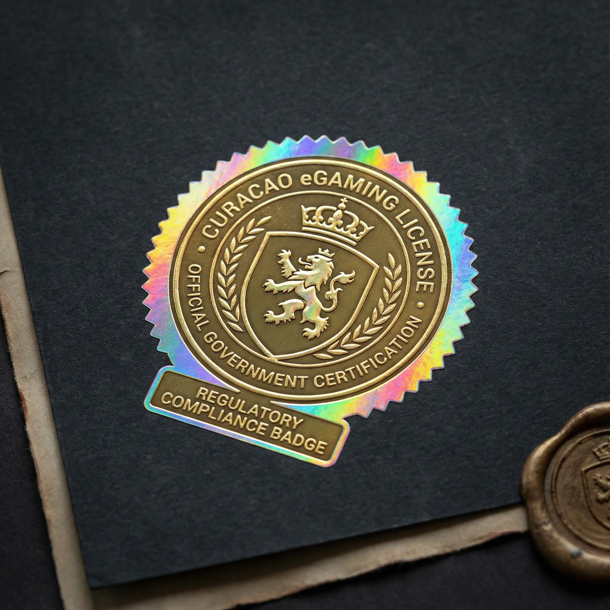 Selo de Licença Curaçao eGaming - Cassino Regulamentado